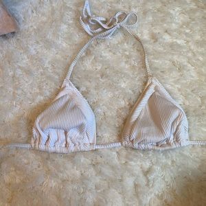 White bikini lab top